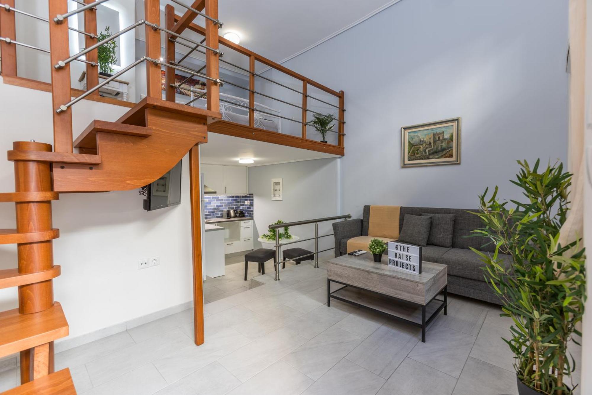 Ferienwohnung Raise Koukaki Urban Lofts Athen Exterior foto